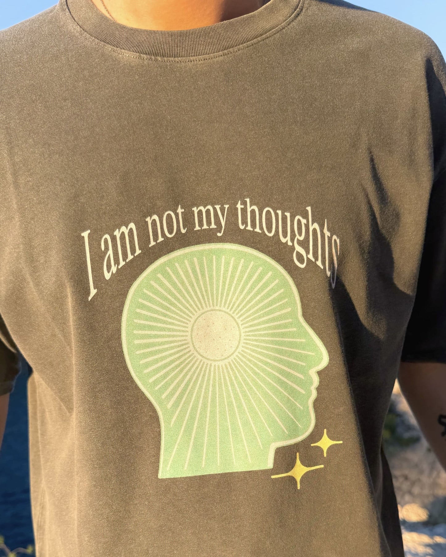 *I AM NOT MY THOUGHTS* PREMIUM HEAVY TEE