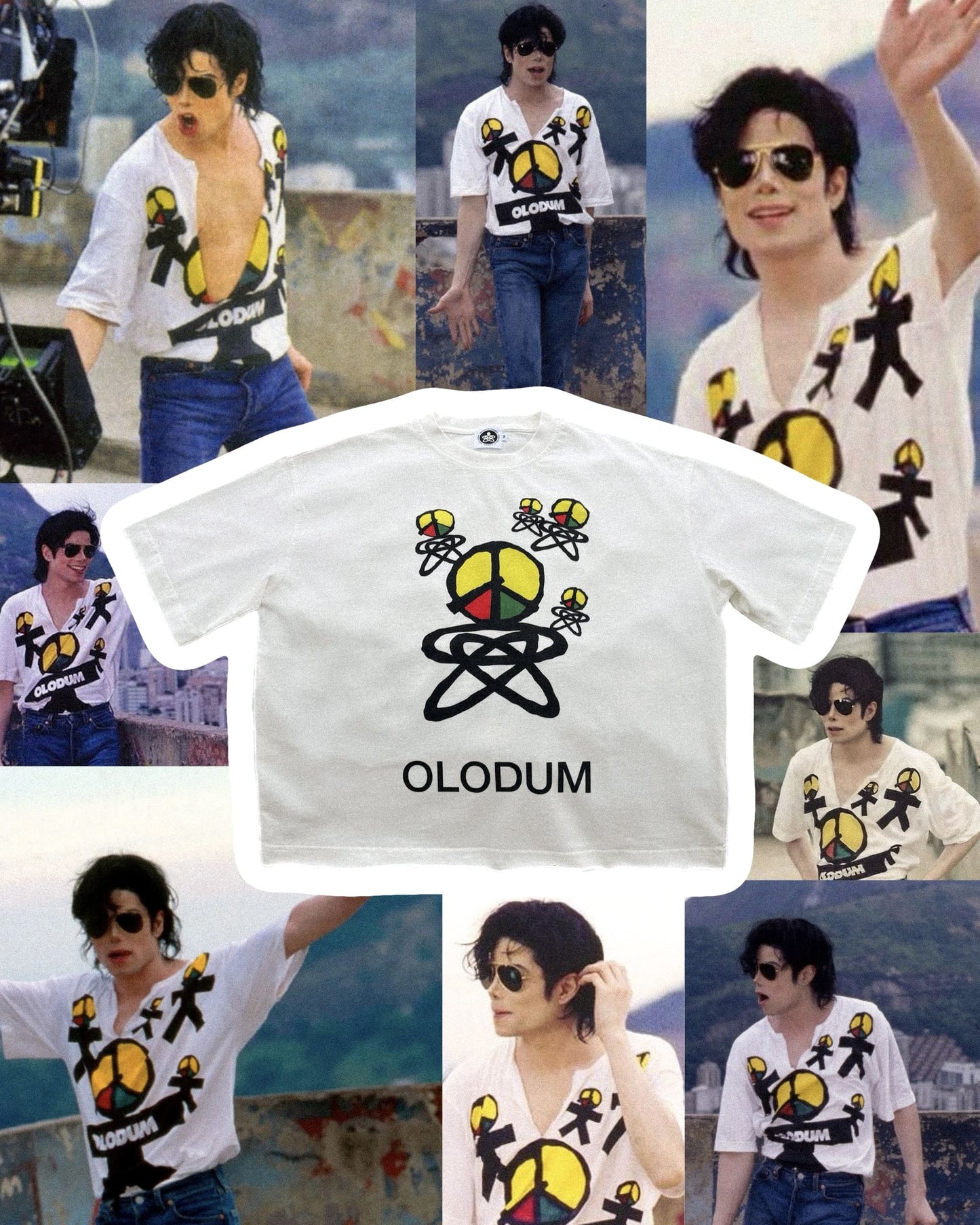 *MJ TRIBUTE* BOXY TEE