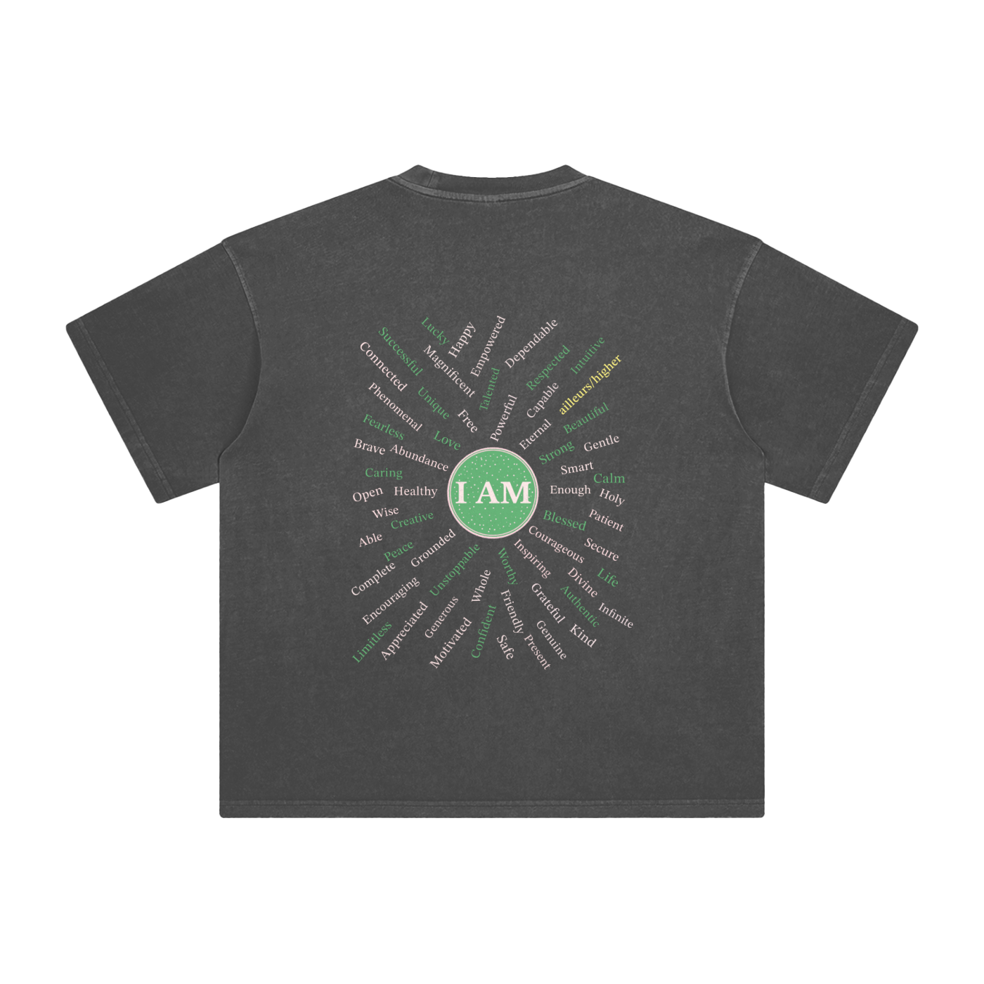 *I AM NOT MY THOUGHTS* PREMIUM HEAVY TEE