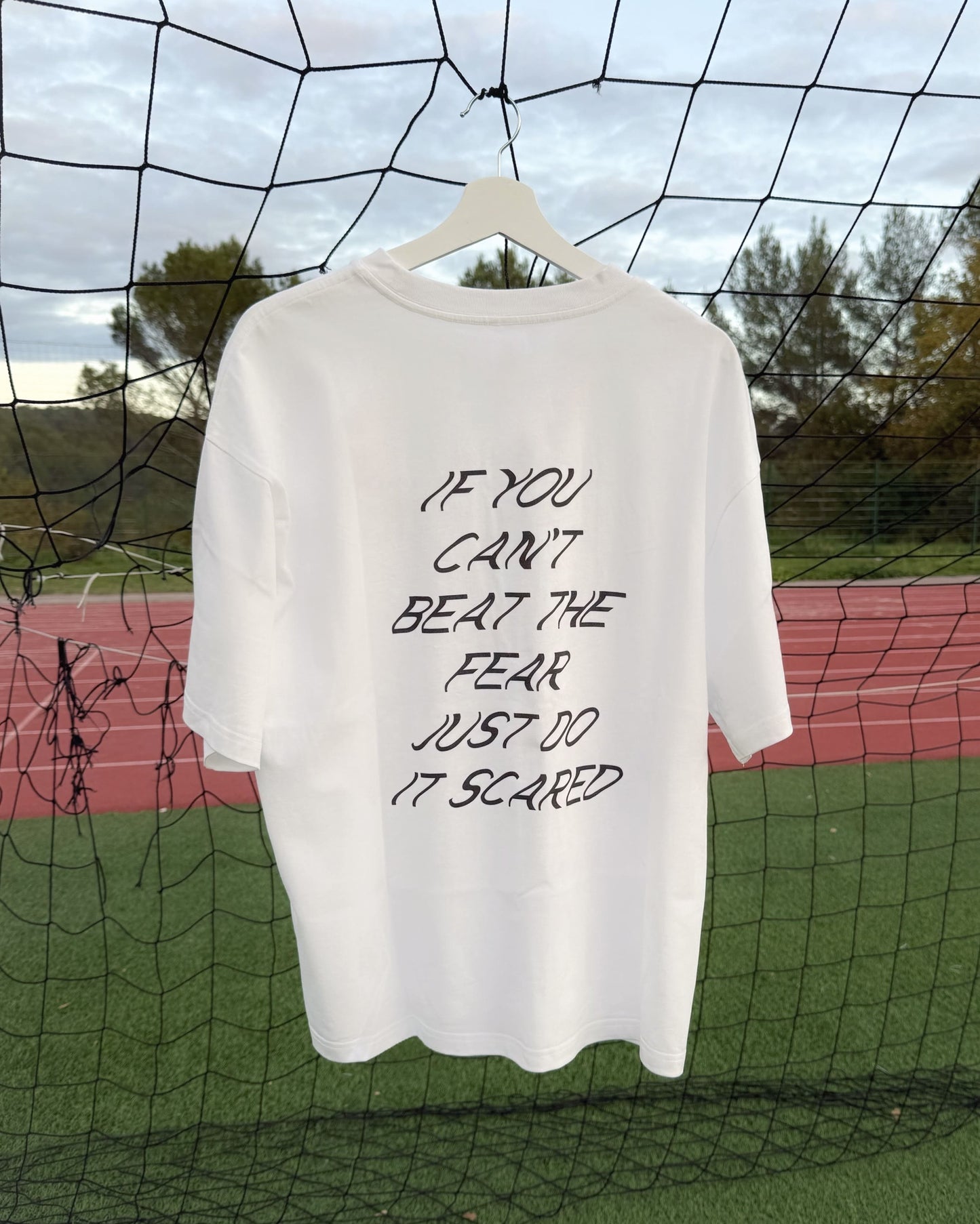 *DO IT SCARED* PREMIUM HEAVY TEE