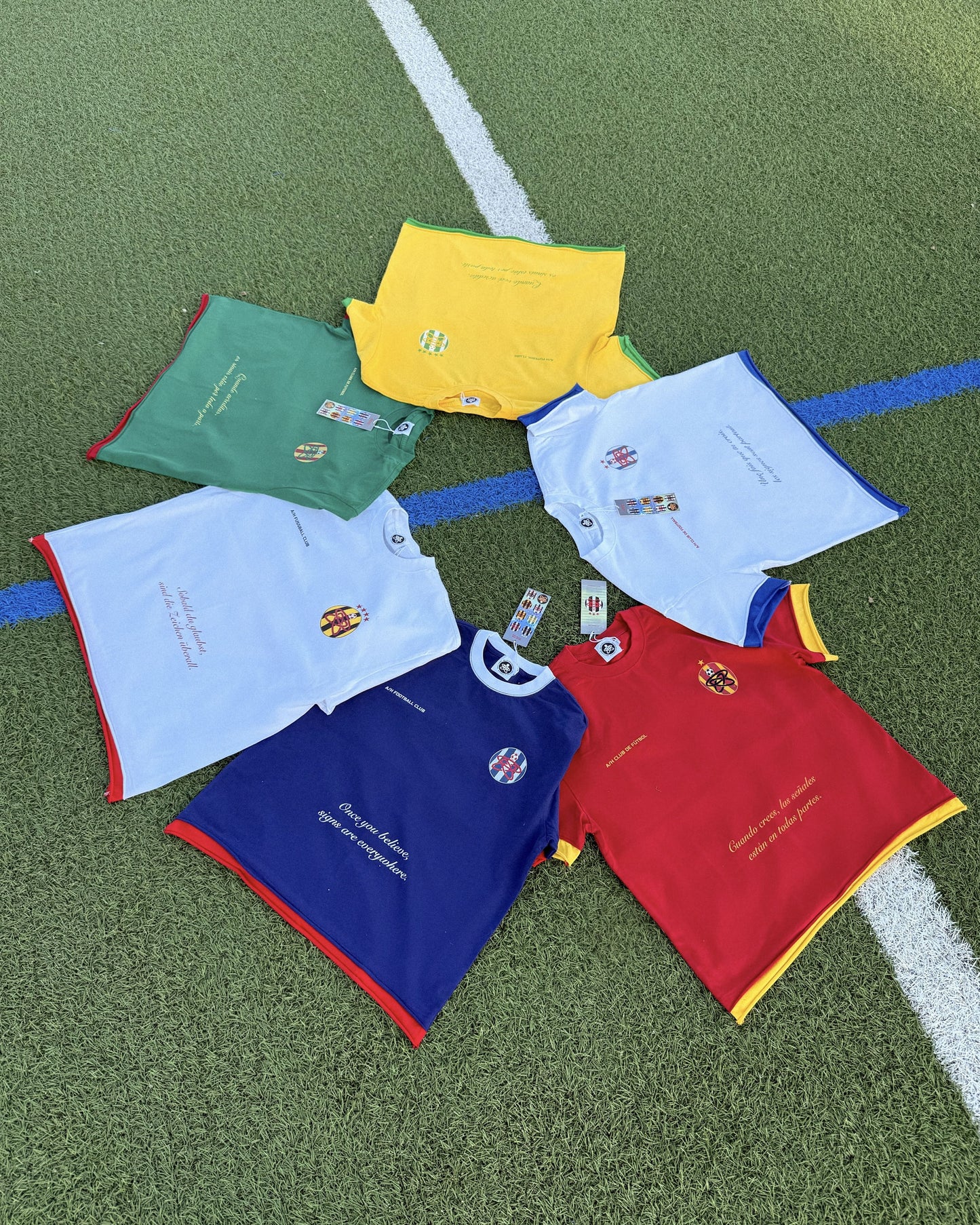 BRASIL BOXY TEE *A/H FOOTBALL*