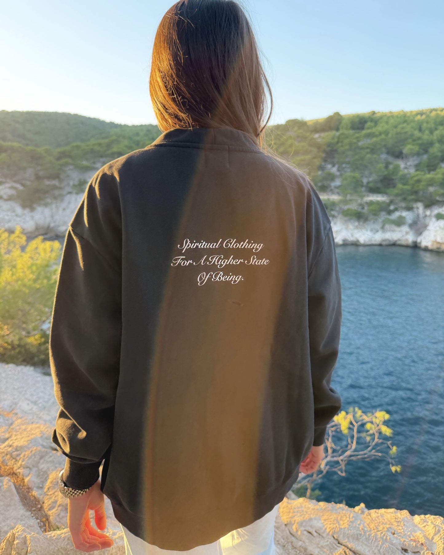 *SIGNATURE* SNOW WASHED CARDIGAN