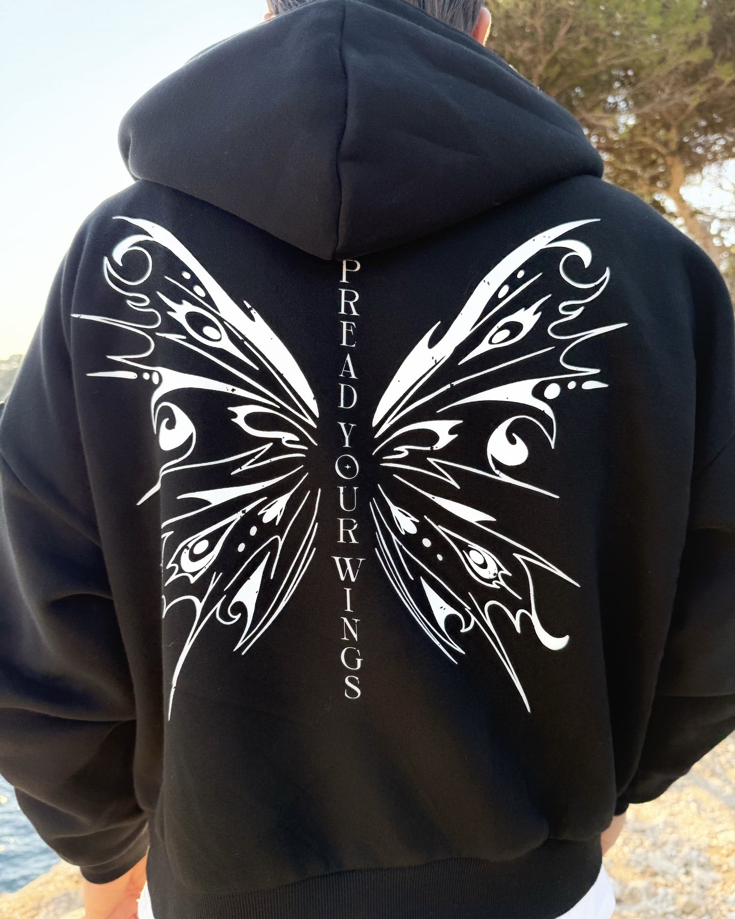 *SPREAD YOUR WINGS* FULL-ZIP JACKET