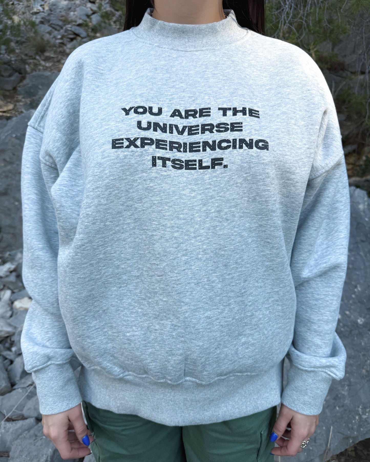 *UNIVERSE* CREWNECK SWEATSHIRT