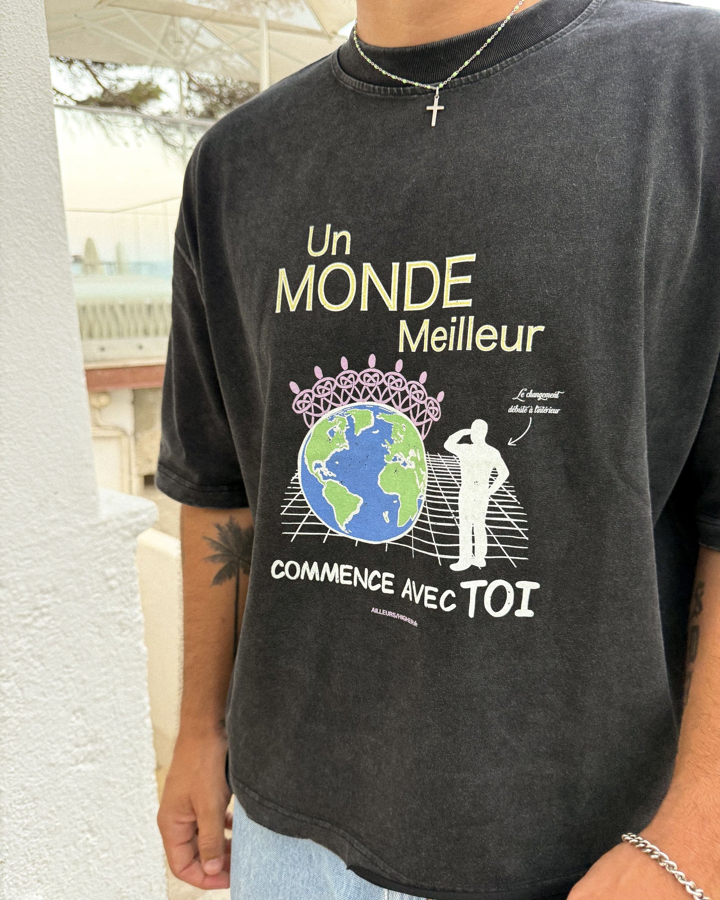 *MONDE MEILLEUR* BOXY TEE