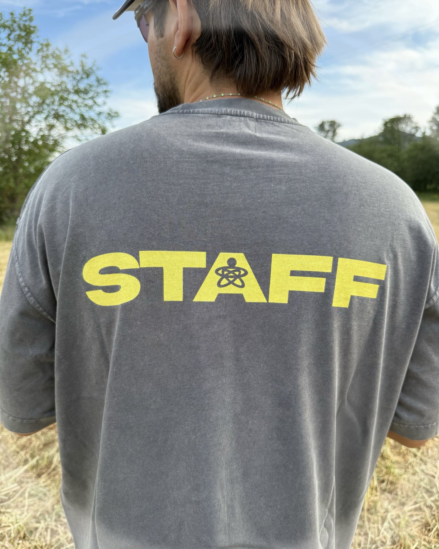 *STAFF* BOXY TEE (GREY)
