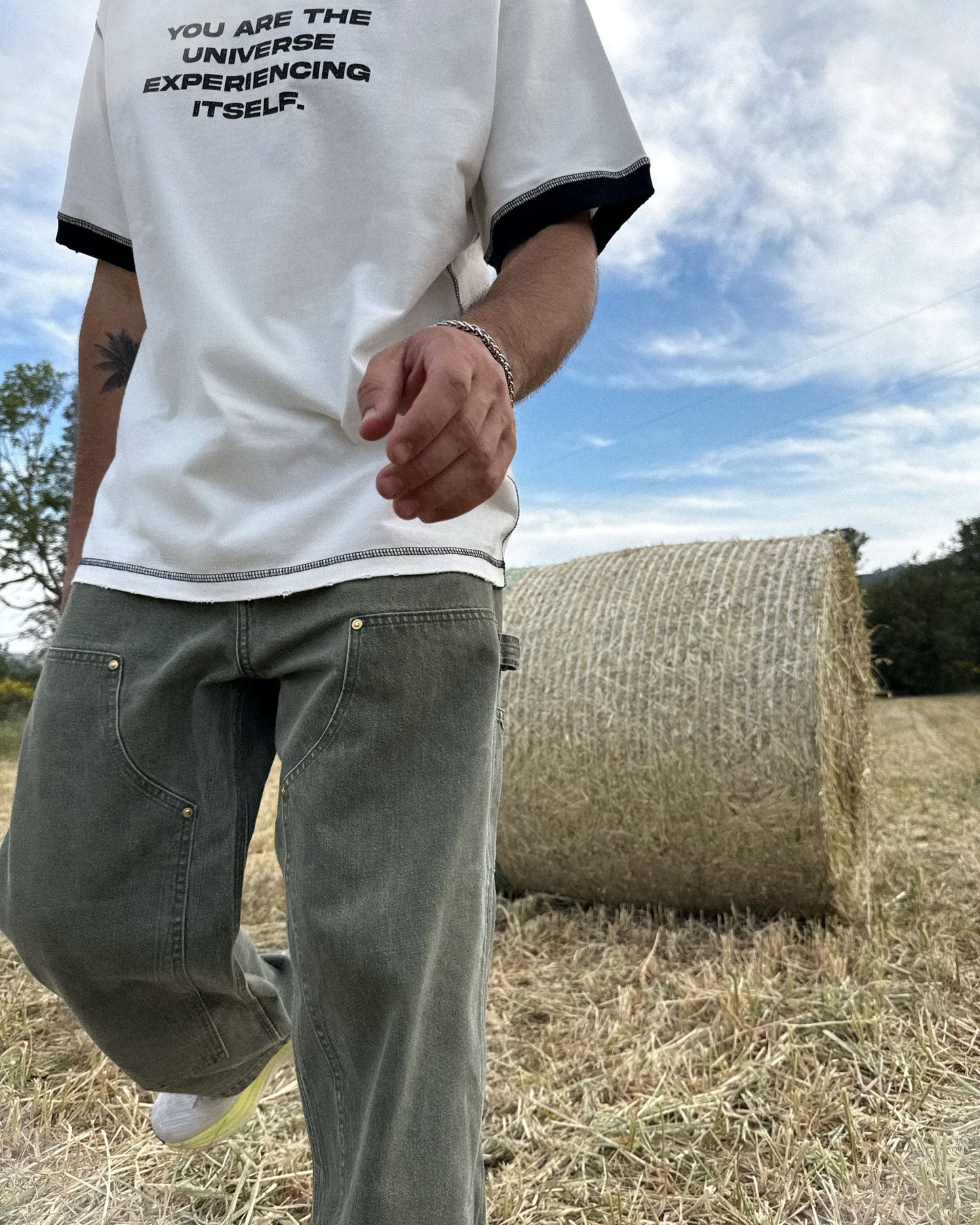 *UNIVERSE* RAW RINGER TEE