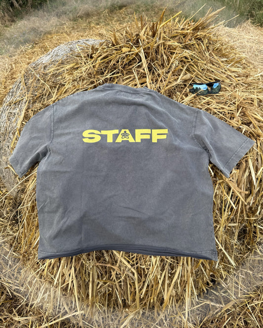 *STAFF* BOXY TEE (GREY)