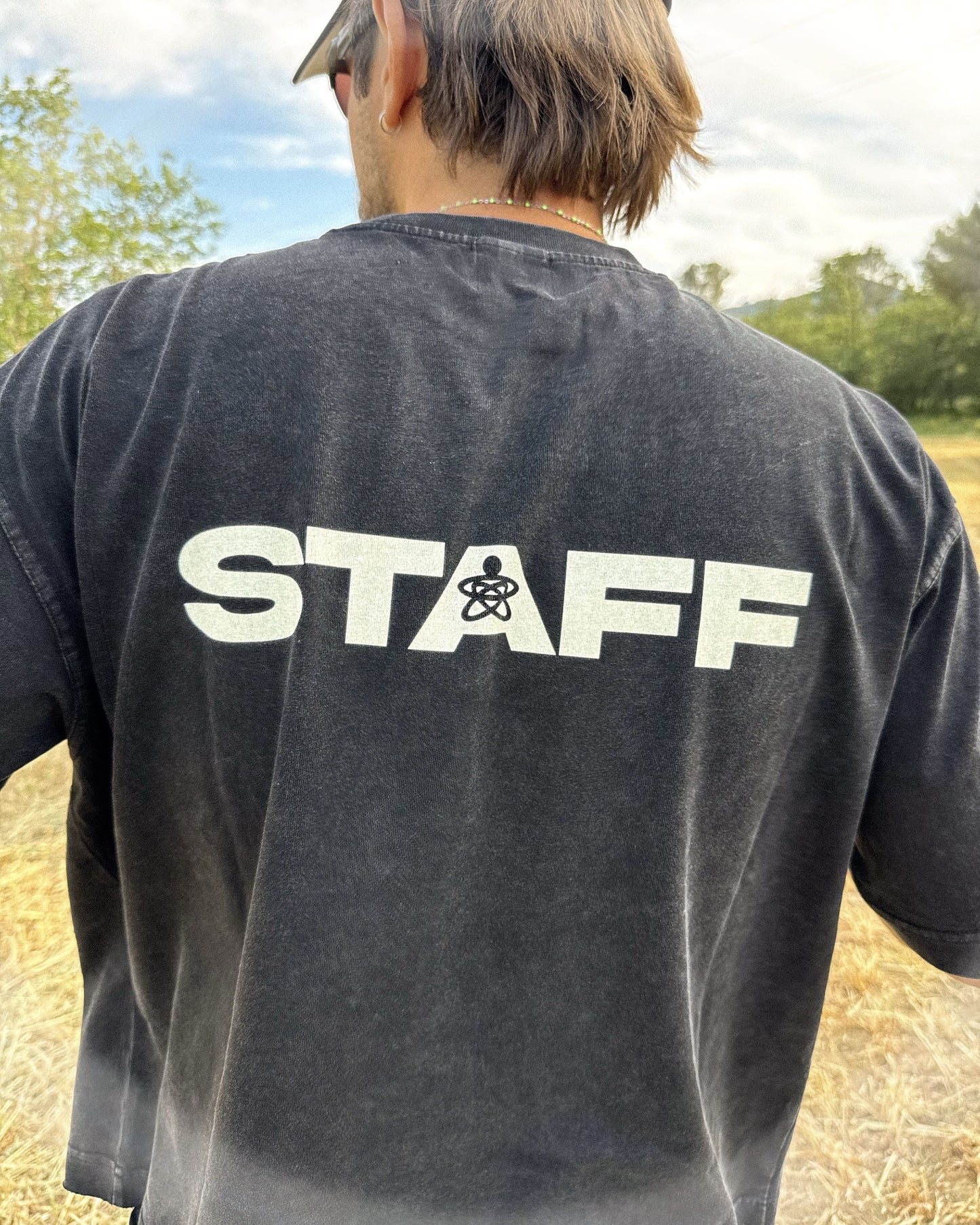 *STAFF* BOXY TEE (BLACK)