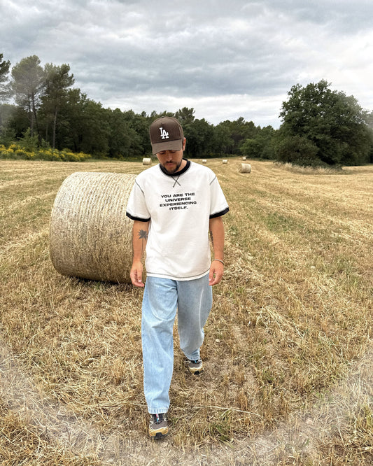 *UNIVERSE* RAW RINGER TEE