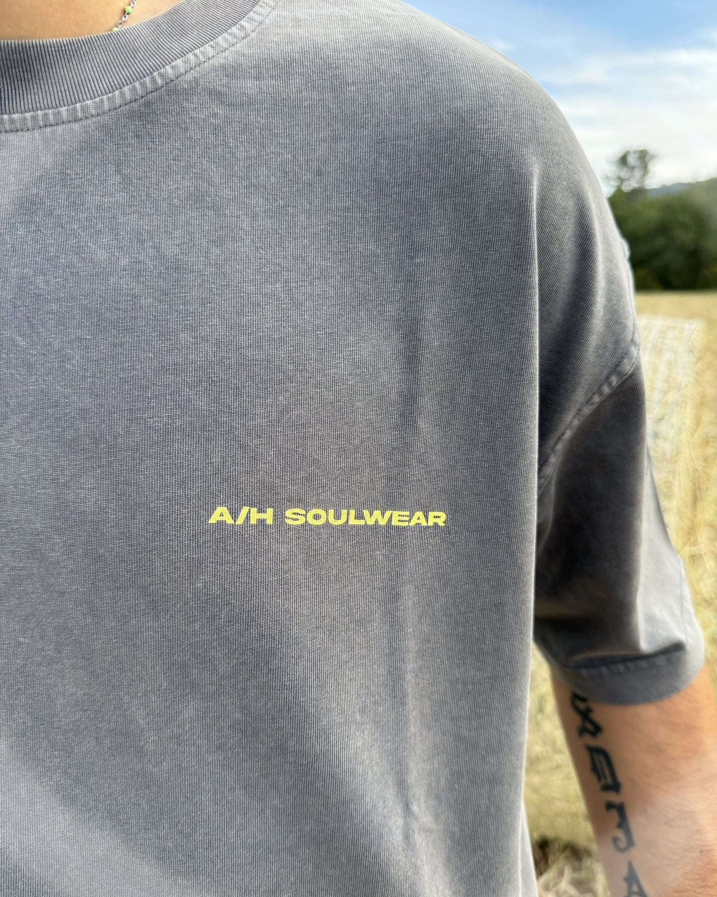 *STAFF* BOXY TEE (GREY)