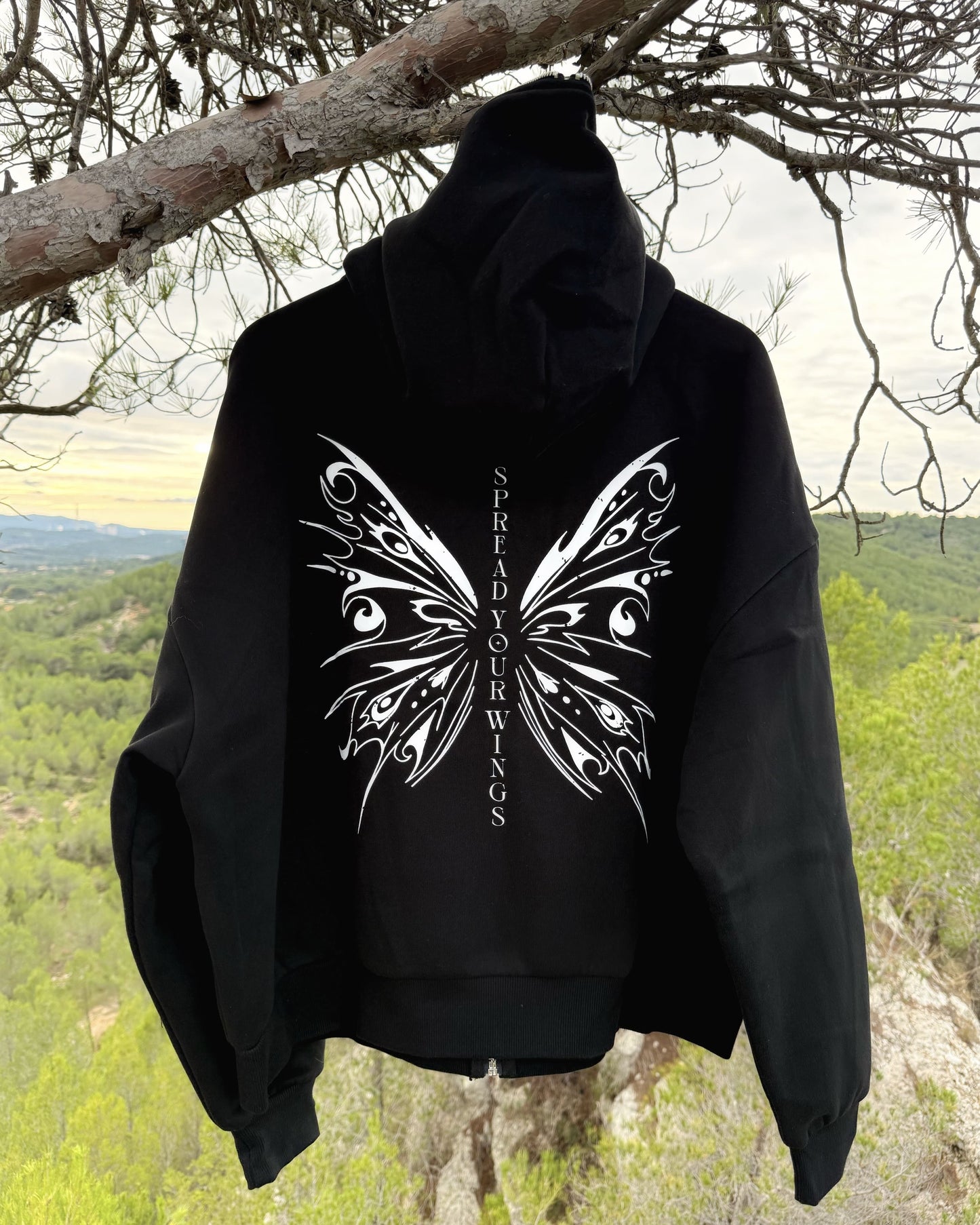 *SPREAD YOUR WINGS* FULL-ZIP JACKET