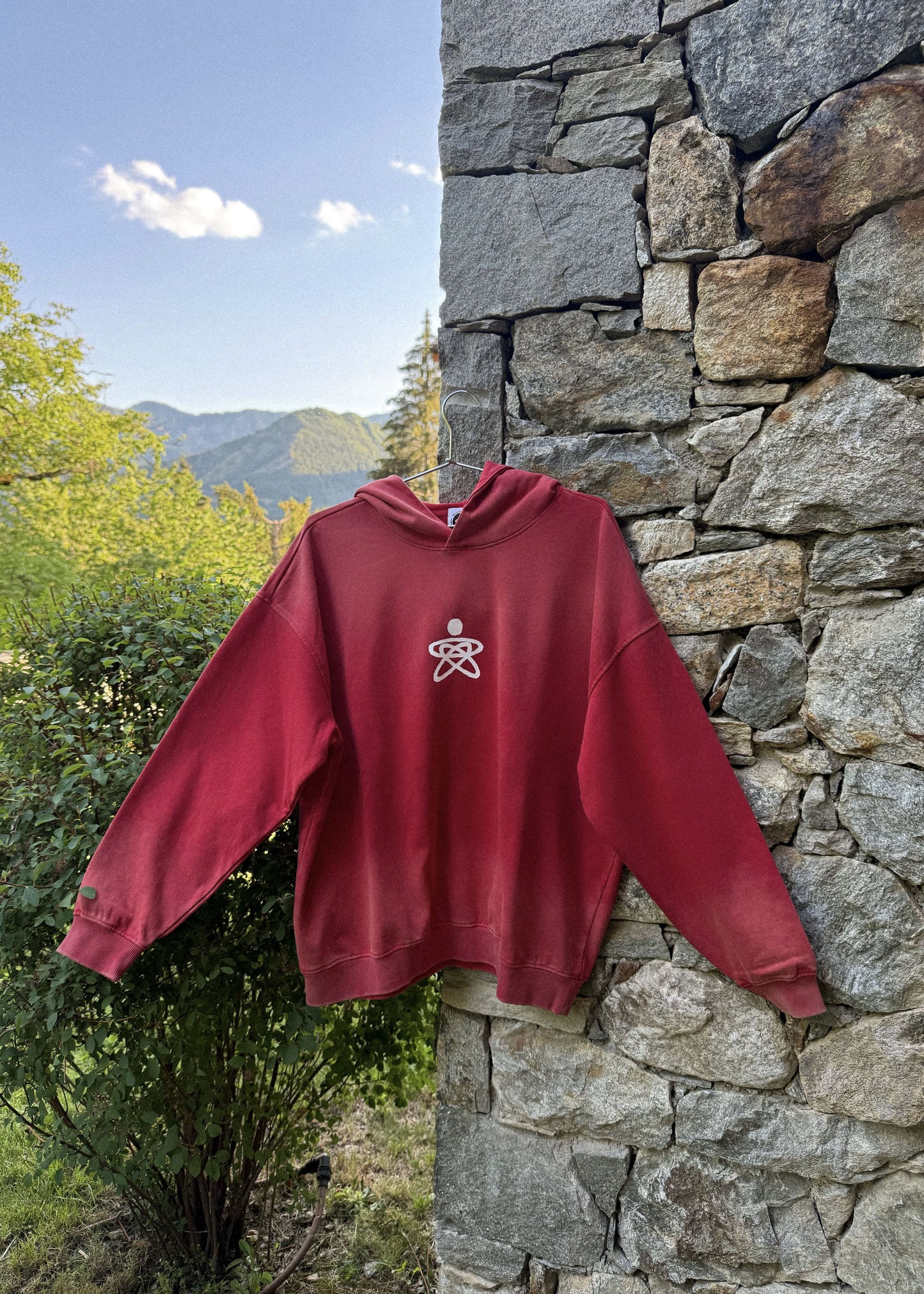 *SUN* VINTAGE WASHED HOODIE