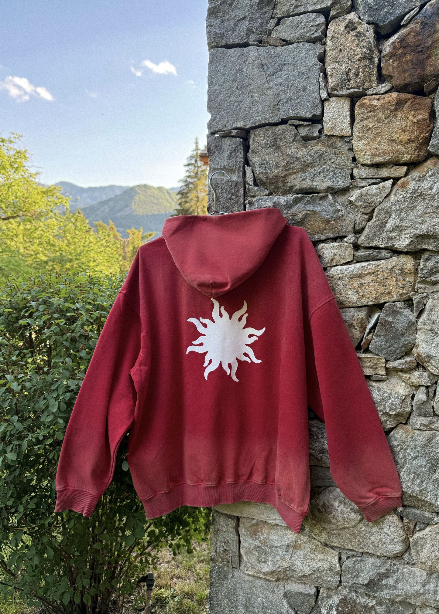*SUN* VINTAGE WASHED HOODIE