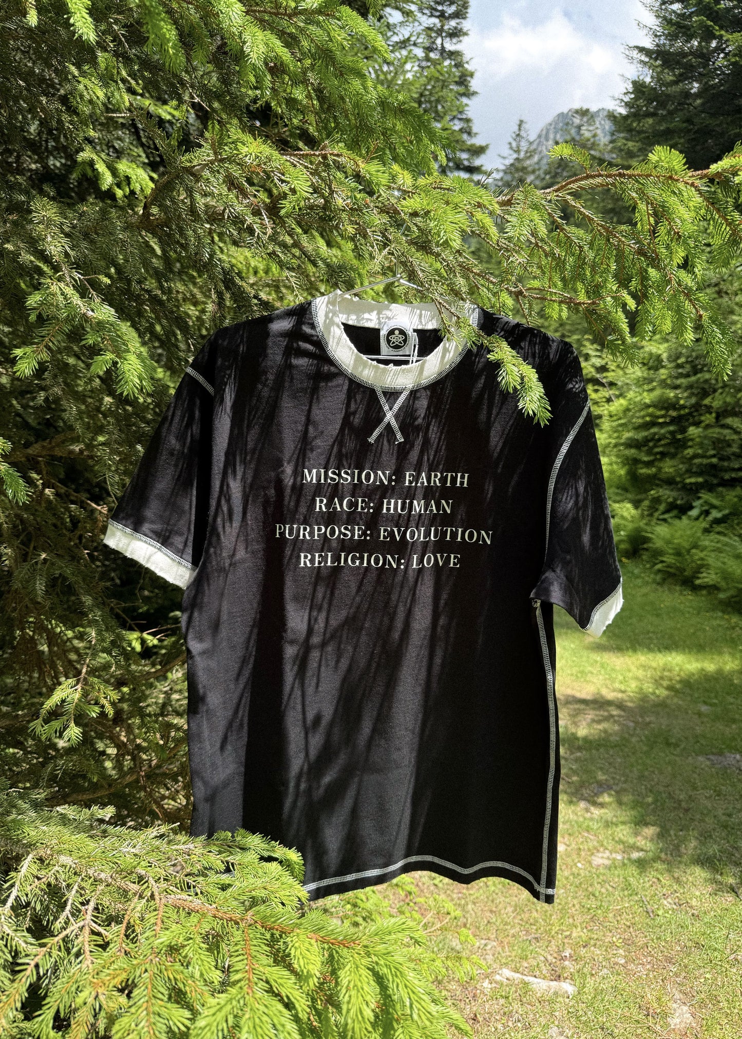 *MISSION* RAW RINGER TEE